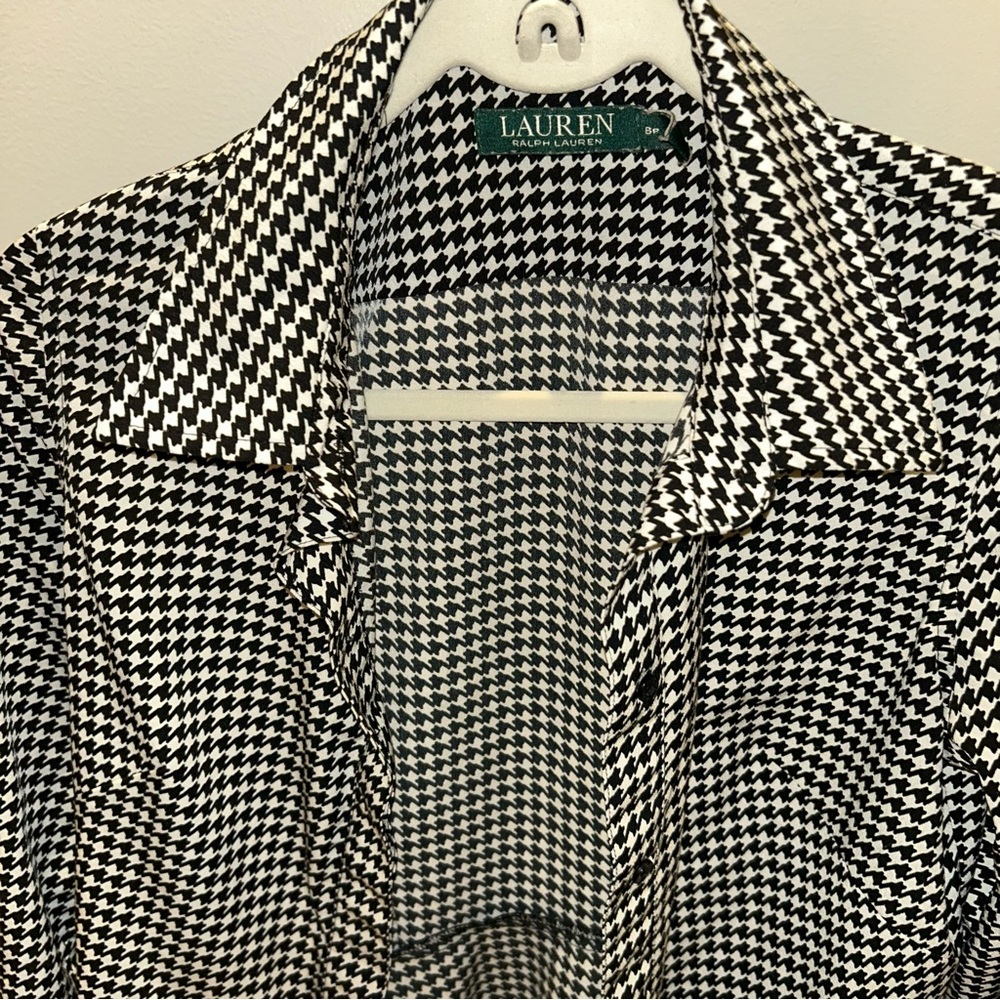 Lauren Ralph Lauren Houndstooth Women's Blazer